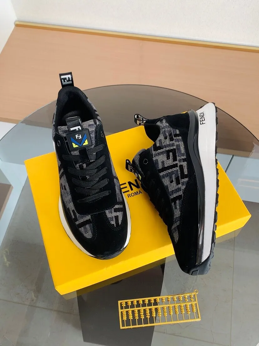 Factory price 442 (fendi) New style casual 👊🏻 upper 🇮🇹 imported cowhide fabric 🇩🇪 lining imported breathable mesh lining. The original outsole is molded to reflect the identity of every man, and the upper foot is stable and elegant🚶🏻🚶🏻High-end customized original version📯No matter the wind or rain, the shoe last remains unchanged and can withstand the verification of time🔍️,🔵 Size: 38-44